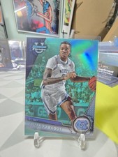 2023-24 Bowman U Chrome /299 Aqua Refractor Armando Bacot #94 UNC Tarheels