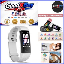 Waterproof Fitness Tracker Smart Watch Heart Rate Sleep Monitor Men Women Kids