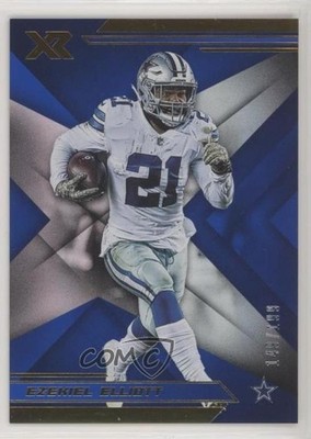 2019 Panini XR Blue 149/199 Ezekiel Elliott #4 0w8