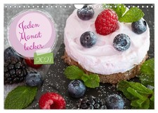 Calendar 2027  US Version  Delicious every month Wall Calendar 2027 12"  8"