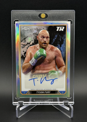 その他 [1of1]tyson fury auto wbc Tyson Fury 💥🥊 CHROME BOXING AUTOGRAPH CARD! 2024 Topps Chrome