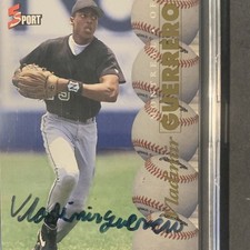 Classic 1995 Classic 5 Sport Autograph Edition Juan Guerrero #20 Auto Insert