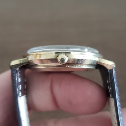Orologio Vintage Longines Admiral 5 Stelle Automatico Svizzero, Quadrante Champagne con Data - Foto 11 di 20