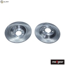 2x BRAKE DISC 19-2342 FOR AUDI A6/Allroad/C6 AUK 3.1L CAJA 3.0L CDYA/CDYC 3.0L