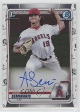 2020 Bowman Draft Chrome Draft Picks Auto Adam Seminaris #CDA-ASE Auto 0l44