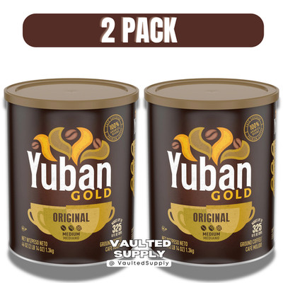 Yuban Gold Coffee   Original Medium Roast Ground Coffee (2 Pack, 46 oz Each)