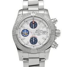 BREITLING Avenger II Blue Impulse A133811A/A811 white/blue WATCH 716618