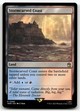 Stormcarved Coast Rare 308 Near Mint Universes Beyond: Doctor Who MTG M-08