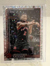 2025-26 Topps Basketball Jonathan Mogbo Crackleboard Foil Parallel Insert