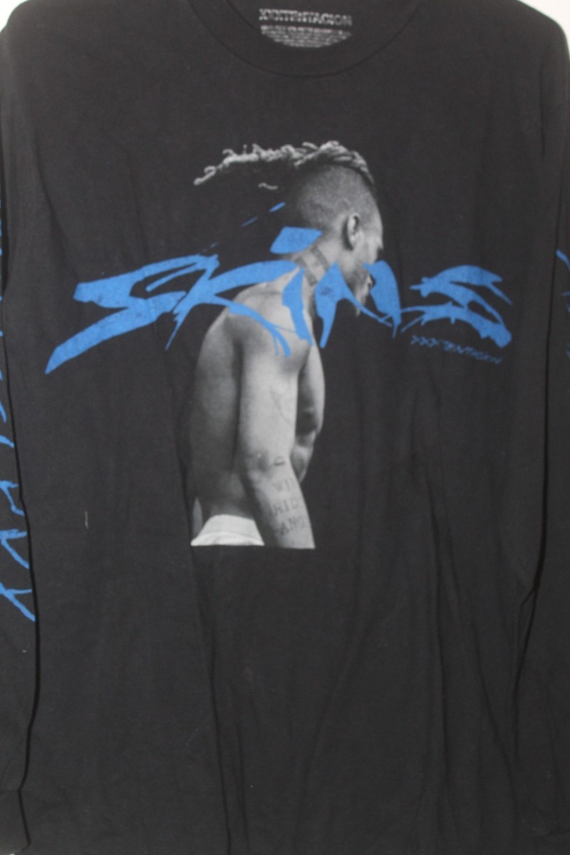 XXXTentacion Long Sleeve Shirt Sz M Skins Graphic | eBay