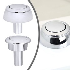 For Siamp Storm 33A Toilet Flush Button Chrome Two Installation Options