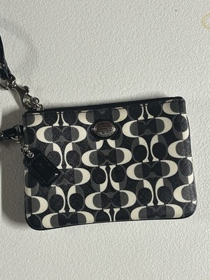 Coach Peyton Dream C Swingpack White/Black/Grey