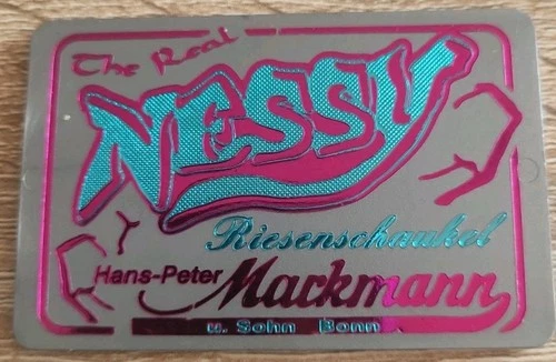 Driving chip, ticket, Nessy - giant swing (Pforzemer Mess), Markmann
