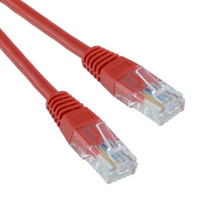 Red 7m RJ45 Cat5e Ethernet Network LAN Patch Cable Lead