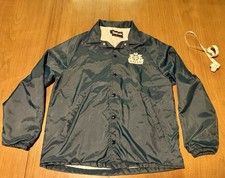Vintage King Louie Windbreaker Jacket Mens Small Blue Made In USA E&J Gallo