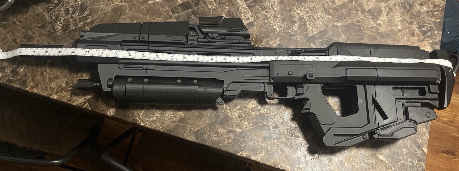 Halo Reach assault rifle lifesized plastic toy prop for cosplay or ...