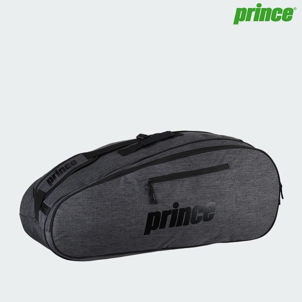 Prince 2025 Essential 6PK Racquet Bag Tennis Racket Sports Bag Gray 6B020111ST
