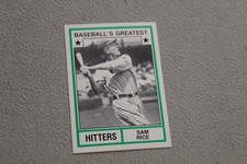 1982 TCMA Baseball's Greatest Sluggers/ Pitchers/Hitters Finish Your List U-Pick