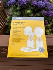 NIB Medela Symphony Double Pumping Kit Sealed In The Box - Box Is Worn