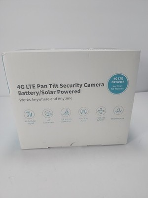 Ebitcam-36.. 2K HD 4G LTE Cellular Security Camera Wireless Outdoor/Solar Panel