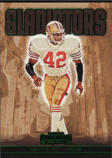 2022 Contenders Ronnie Lott #GLD-RLO San Francisco 49ers Gladiators Emerald NFL