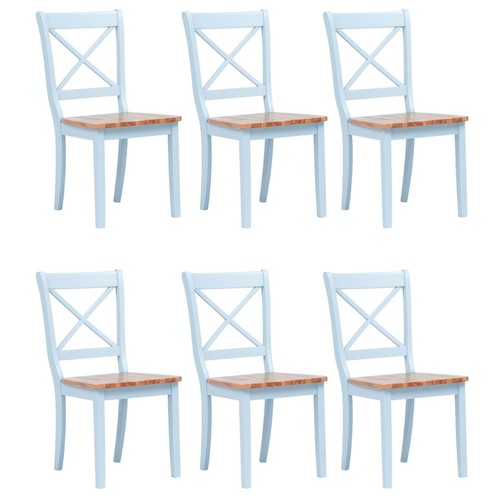 Sillas de Comedor Asientos de Cocina Salón Hogar Madera Maciza de Caucho vidaXL - Imagen 2 de 45