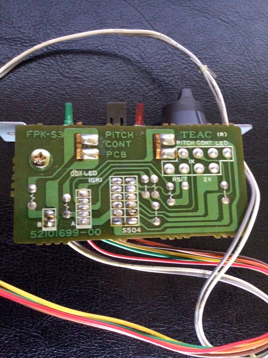 Carte PCB Contrôle De Hauteur (Pitch) Pour Teac Tascam 246 Portastudio - Occasion