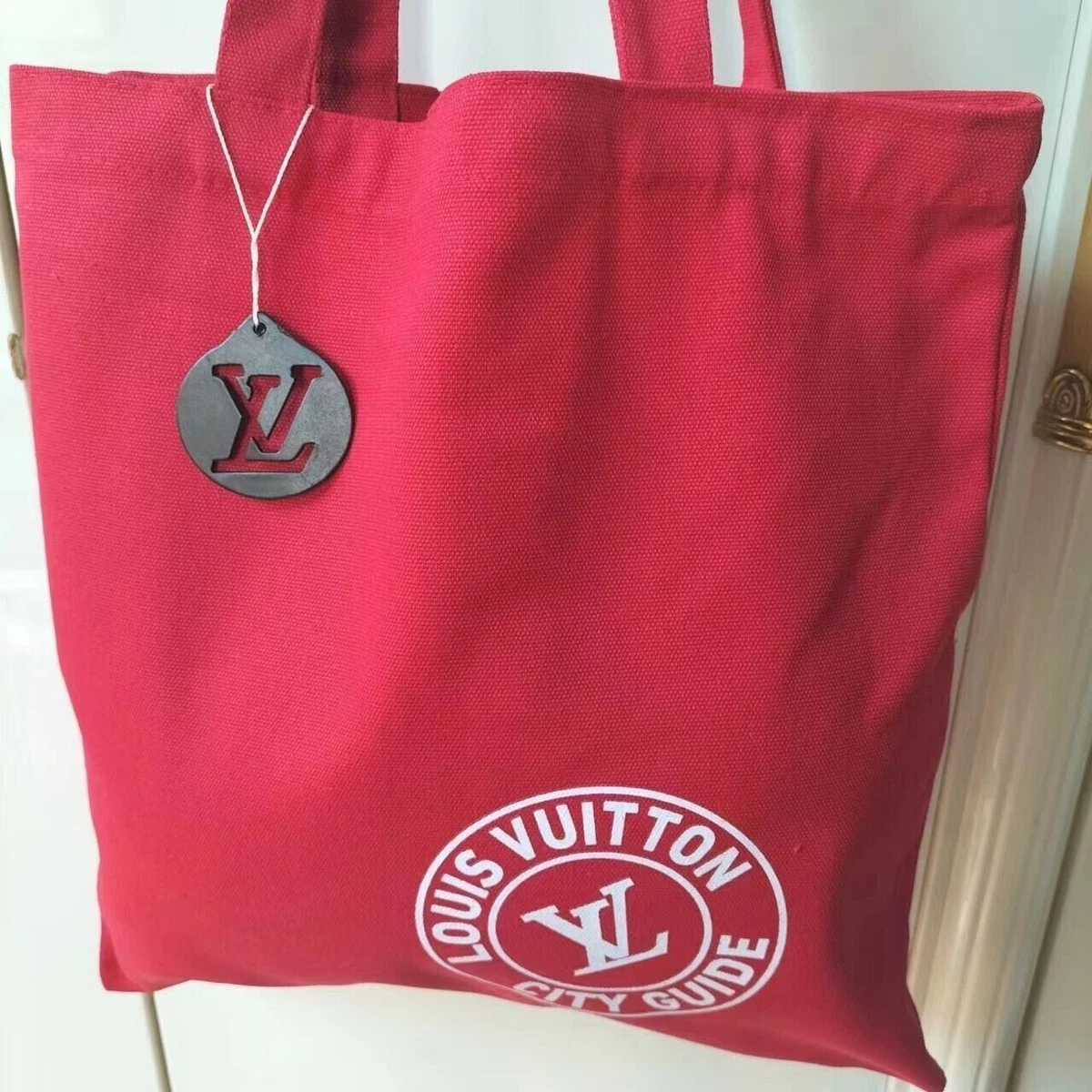 Louis Vuitton Novelty Canvas Eco Tote bag Shenzhen exhibition 2022
