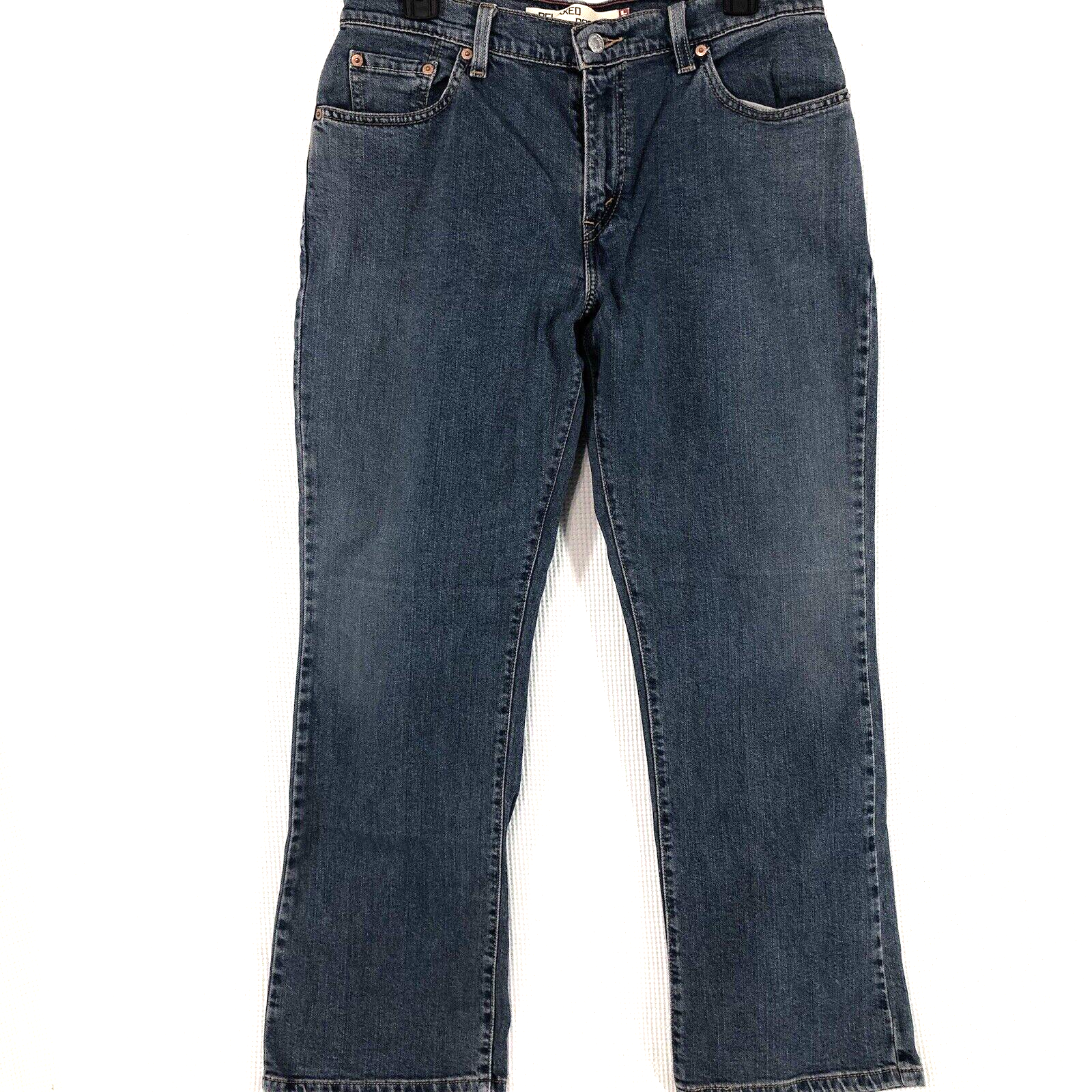 Levi’s jeans 550 women’s 12 blue denim relaxed boot cut stretch 31 x 28