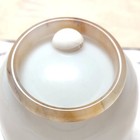 Certified Grade A Purple Gold Natural 65-66mm Golden Silk Jade Bangle Bracelet
