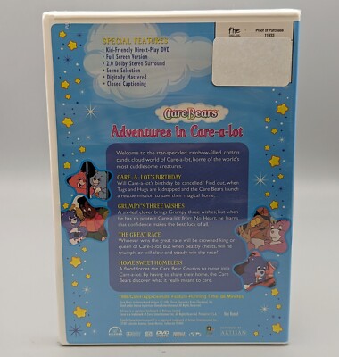 9 ケアベア DVD 4枚 BOX付き New Care Bears 25 Years of Caring 4 DVD