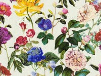 Jette Joop Vliestapete Blumen Creme GrüN Livingwalls 37336-1 (2,86€/1Qm)