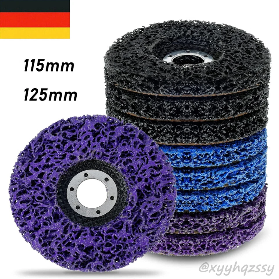 2-10x CSD Scheibe CBS Grob-Reinigungsscheibe 125/115mm Winkelschleifer f. Rostio - Bild 1 von 1