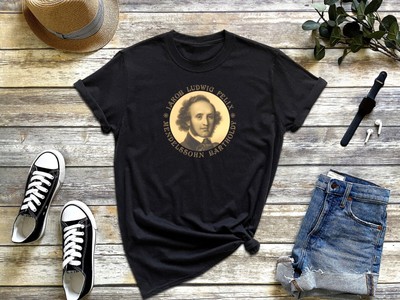 Felix Mendelssohn Bartholdy - Vintage Design - Short-Sleeve Unisex T-Shirt