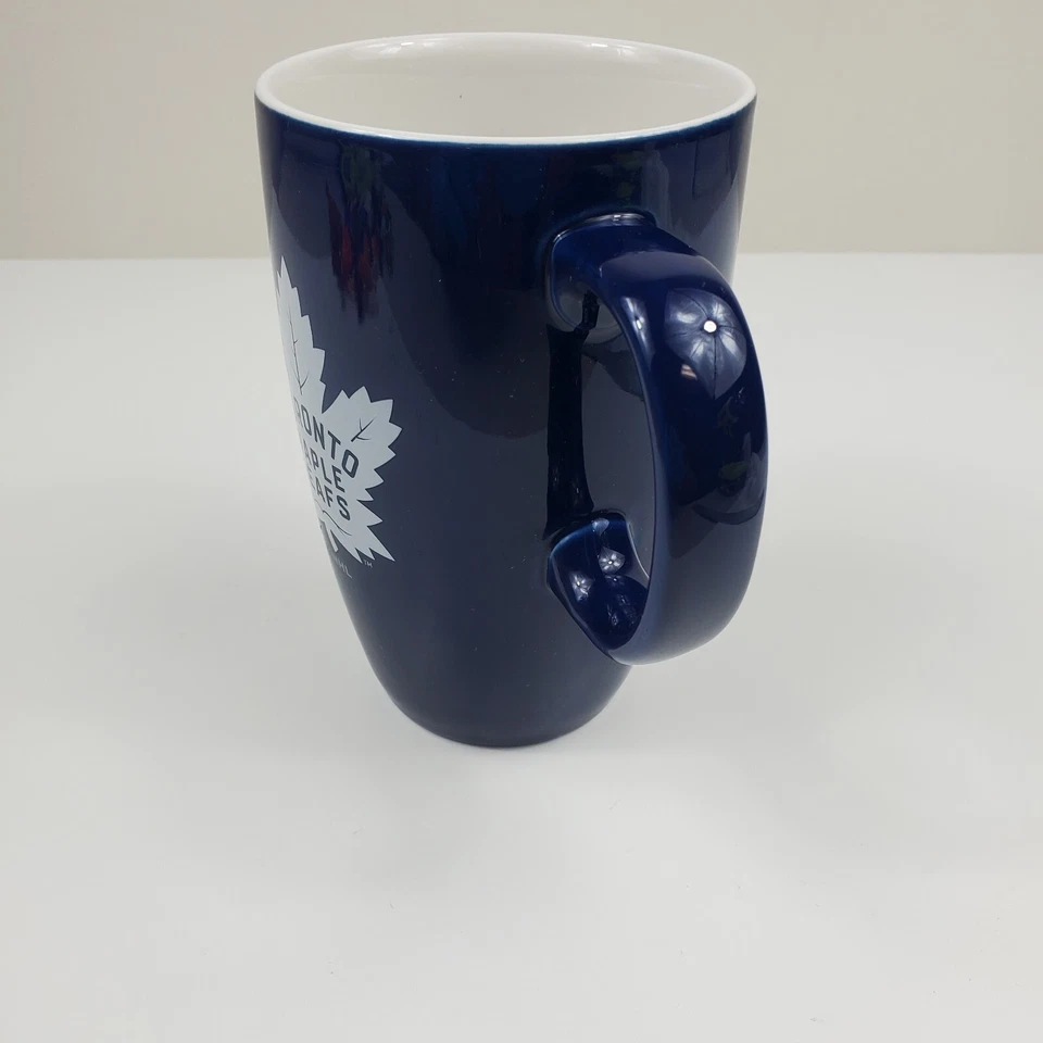 NHL Toronto Maple Leafs 20oz Ceramic Blue Coffee Mug with Team Logo - Image 3 of 4