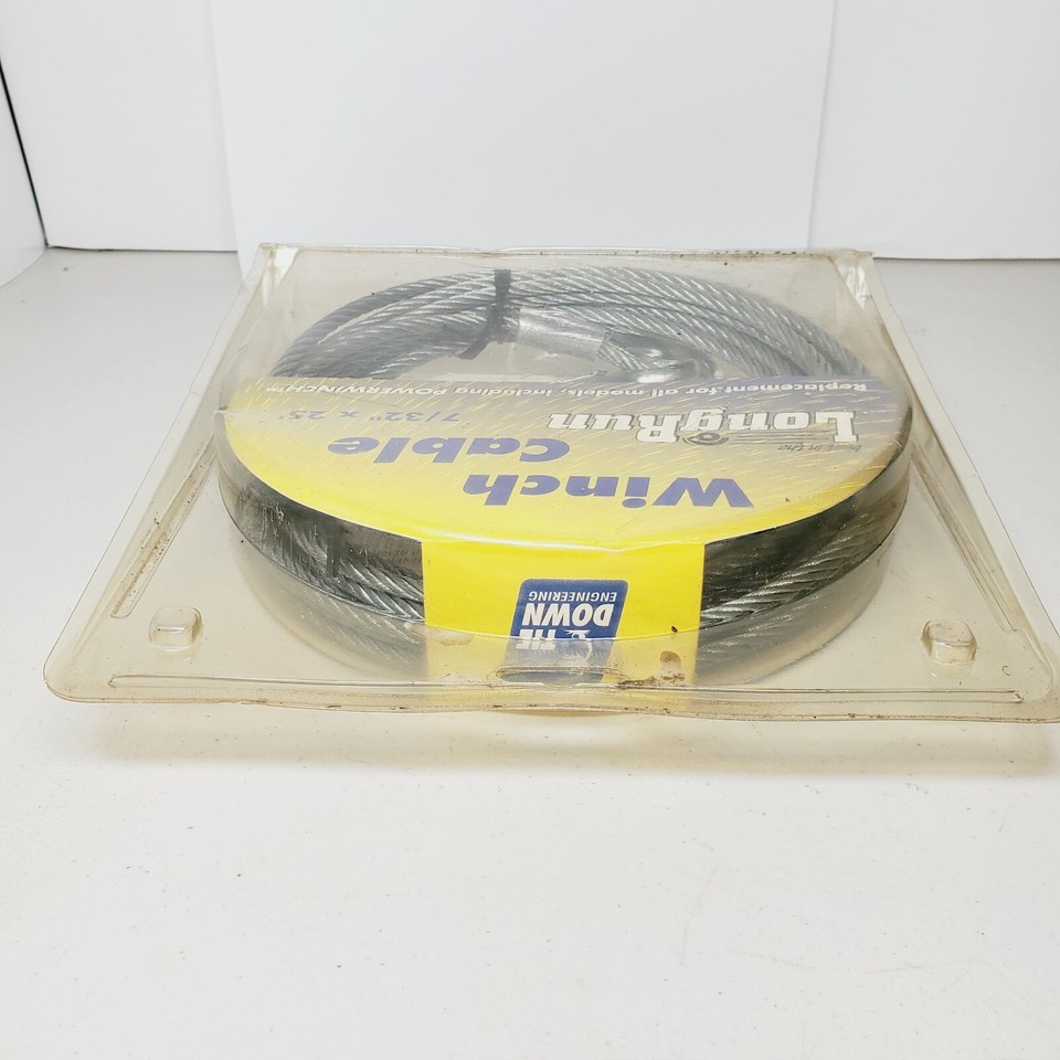 3/16 Inch x 25 Ft Boat Trailer Winch Cable - UK
