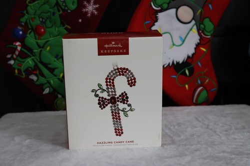 Hallmark Deslumbrante Bastón de Caramelo Recuerdo Adorno de Navidad 2022 - Imagen 3 de 3