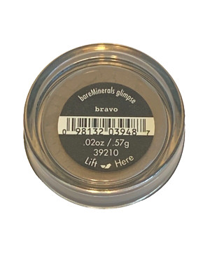 BareMinerals Bravo Eyeshadow Eye Shadow Glimpse Loose Powder New & Sealed