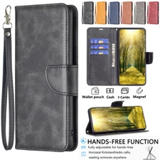 Luxury Leather Cover For Samsung Galaxy A30s A33 A41 A50s Wallet Card Slots Case