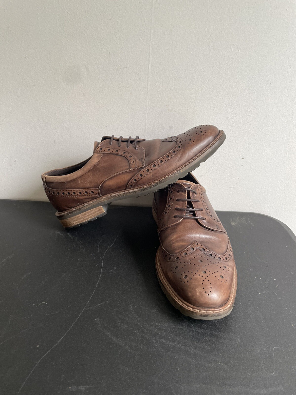 ecco mens dress shoes size EU 43 US 10 