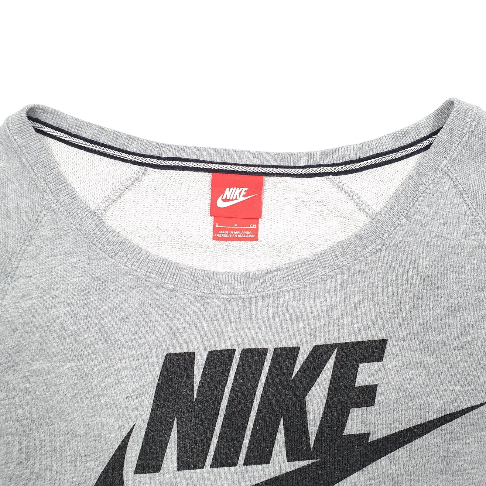 NIKE Crewneck Cotton Jumper Sweatshirt Womens S image 2