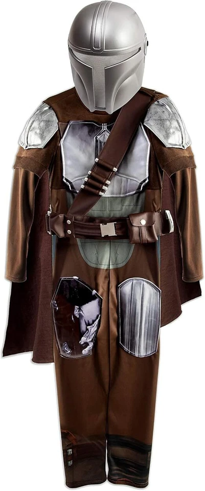 Disfraz de The Mandalorian de Star Wars para niño, talla 3 Foto 2 de 4