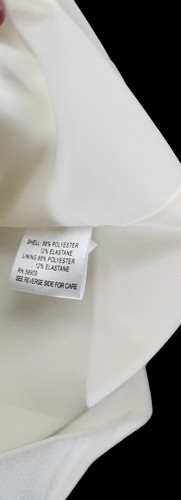 Gianni Bini NWT Dress Size 0 Cream Womens Sleeveless Spagetti Strap Front Cutout - Picture 8 of 20