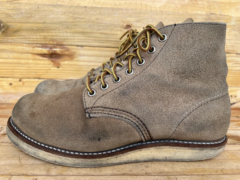 Red Wing Heritage 8167 Abilene Hawthorne Classic Round Toe 6" Boots Size 8 E - Image 4 of 4