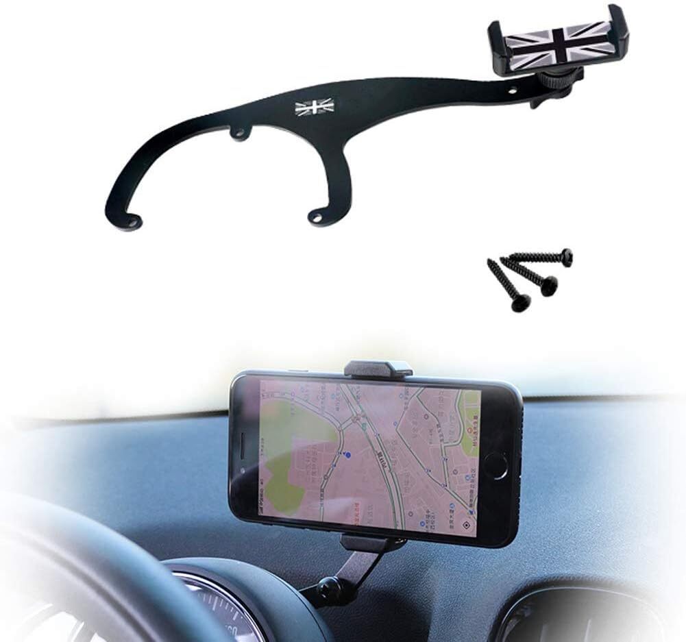 Smartphone Cell Phone Holder with Cradle Rotatable Clip Union Jack Flag 3.5 5.5