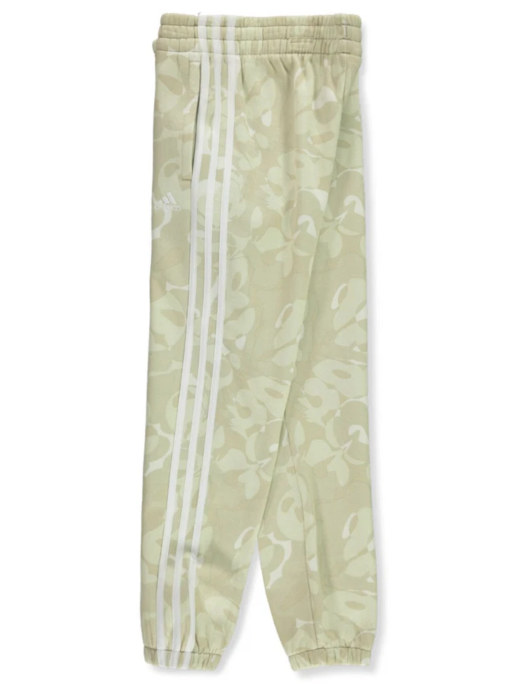 Pantalones de chándal Adidas de lana para niñas beige - XS (EDAD 6-7) Foto 2 de 3