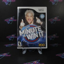 Minute to Win It (Nintendo Wii, 2010) for sale online | eBay