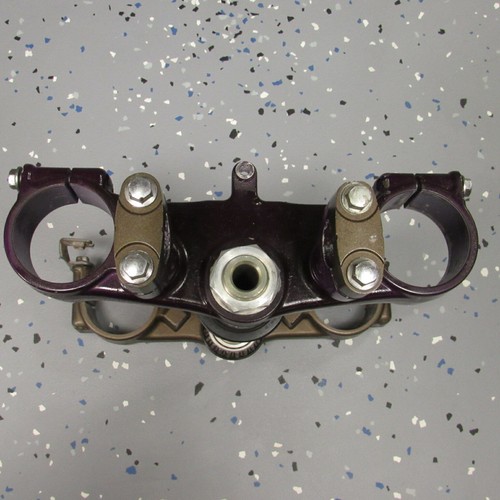 Complete Triple Tree / Fork Clamp / OEM Steering Yoke 06-08 KX250F KX 250F - Picture 7 of 12