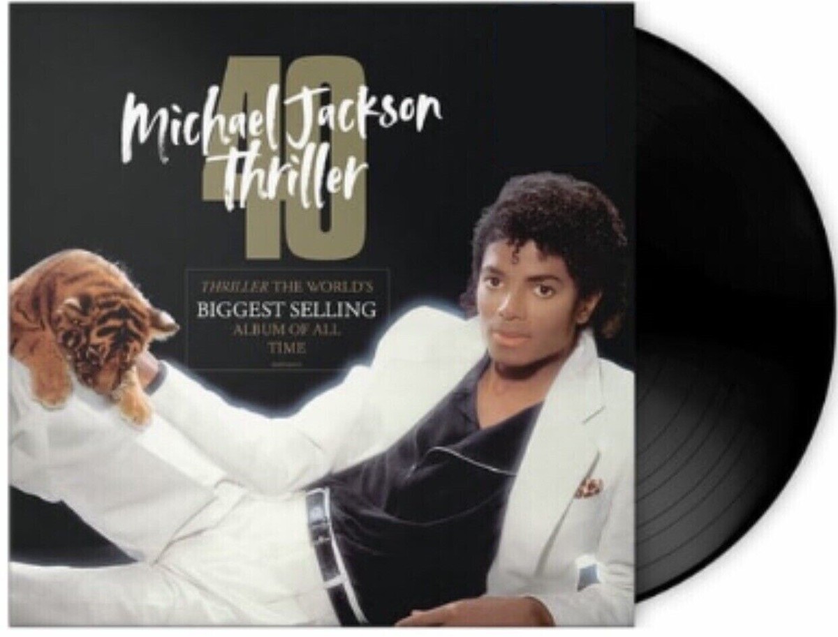 MICHAEL JACKSON THRILLER VINYL NEW! LIMITED 40TH ANNIVERSARY LP