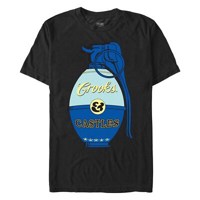 Men's Crooks & Castles Blue Grenade T-Shirt